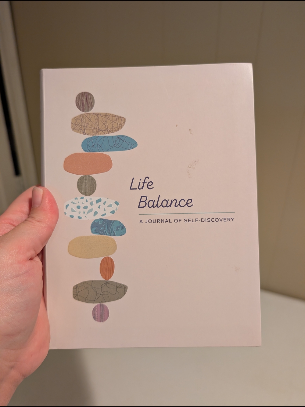 Life Balance Journal - Pastel Stone Design